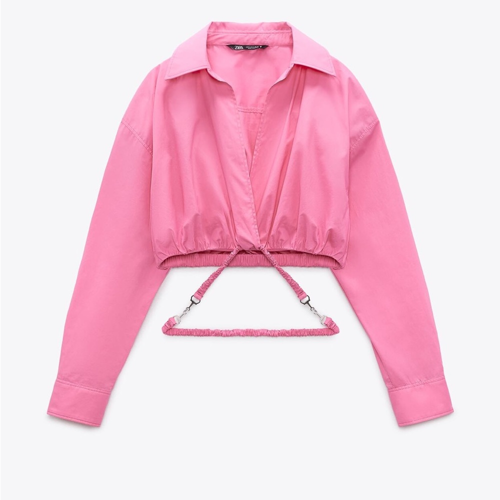 NWT-Zara Cropped Top - Size small